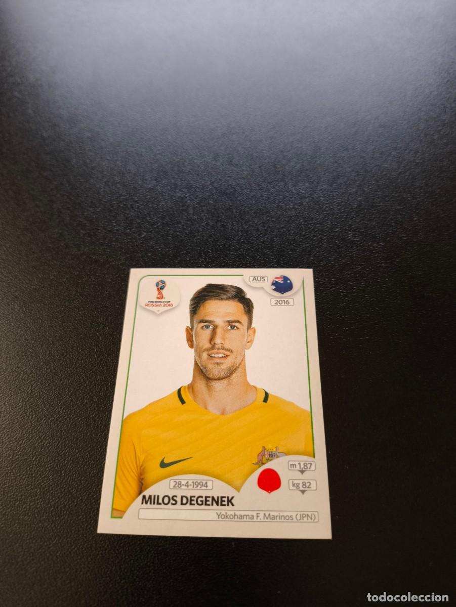 Cromos de F&uacute;tbol: 216 Milos Degenek AUSTRALIA SIN PEGAR FIFA WORLD CUP MUNDIAL RUSIA 2018 NO LIGA ESTE