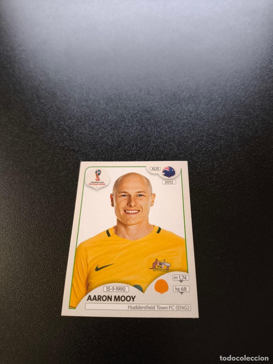 Cromos de F&uacute;tbol: 222 Aaron Mooy AUSTRALIA SIN PEGAR FIFA WORLD CUP MUNDIAL RUSIA 2018 NO LIGA ESTE
