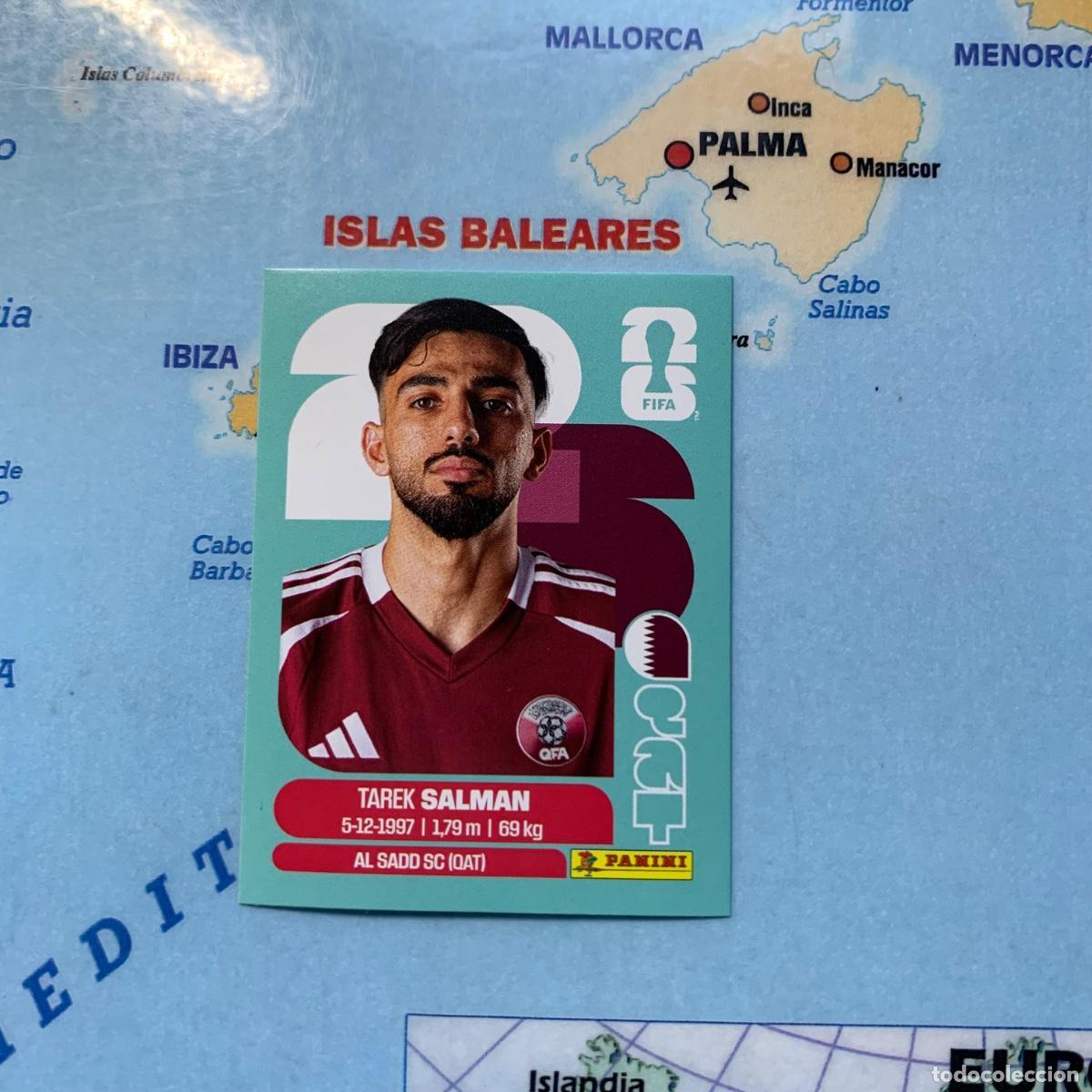 Cromos de F&uacute;tbol: Qatar numero 8 cromo panini Mundial Fifa World Cup 2026