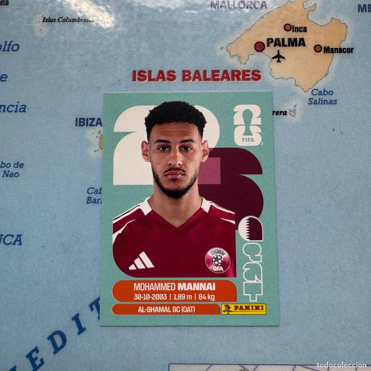 Cromos de F&uacute;tbol: Qatar numero 9 cromo panini Mundial Fifa World Cup 2026