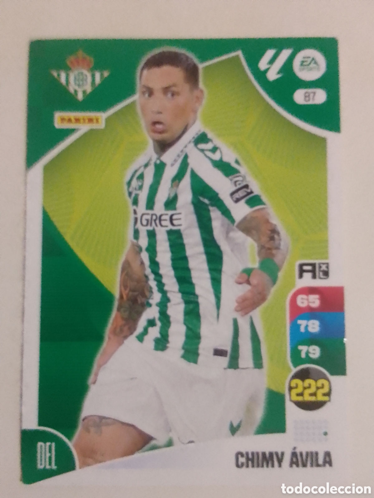 Cromos de F&uacute;tbol: Adrenalyn XL 2024-25 n&deg; 87 Chimy &Aacute;vila &bull; Betis.