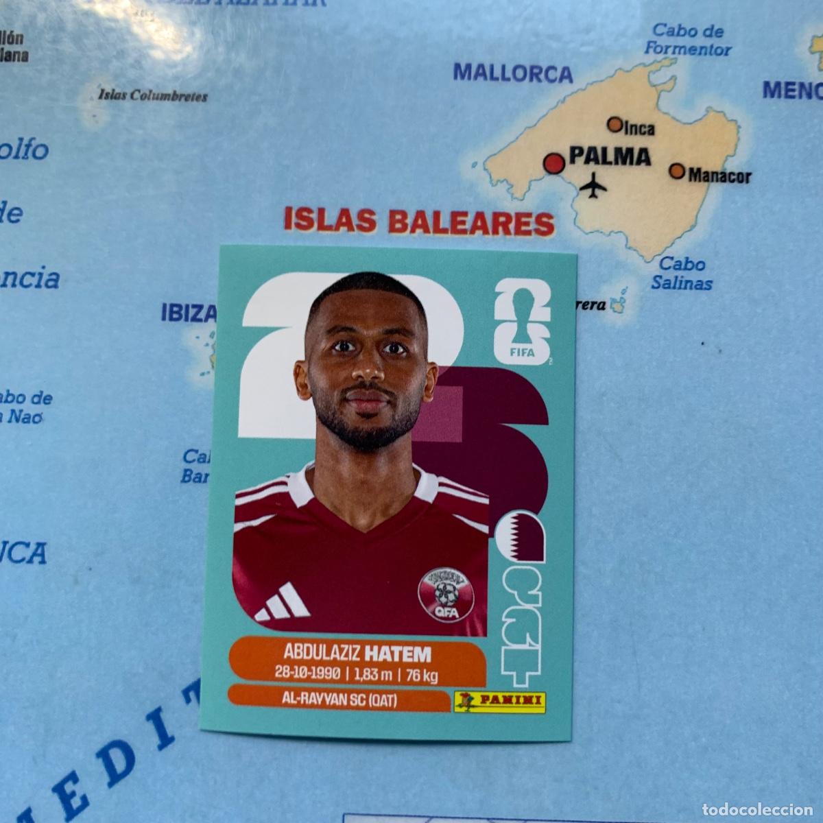 Cromos de F&uacute;tbol: Qatar numero 15 cromo panini Mundial Fifa World Cup 2026