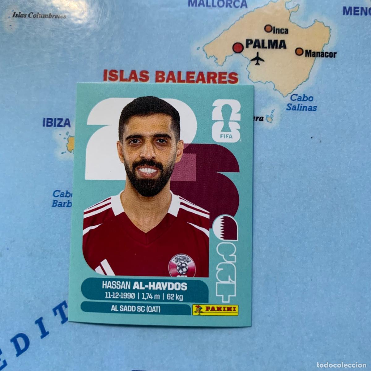 Cromos de F&uacute;tbol: Qatar numero 16 cromo panini Mundial Fifa World Cup 2026