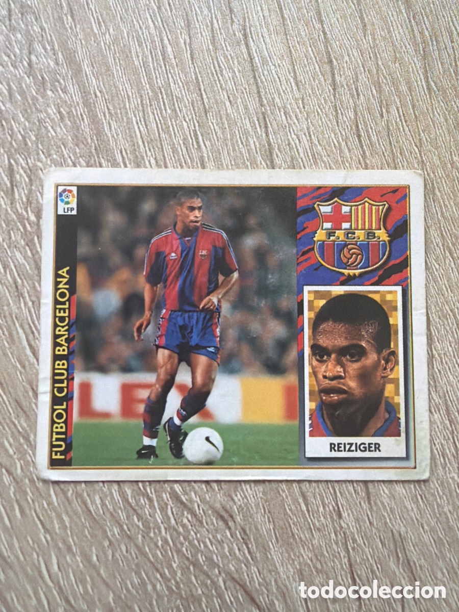 Cromos de F&uacute;tbol: LIGA 97 98 Reiziger Fichaje 9
