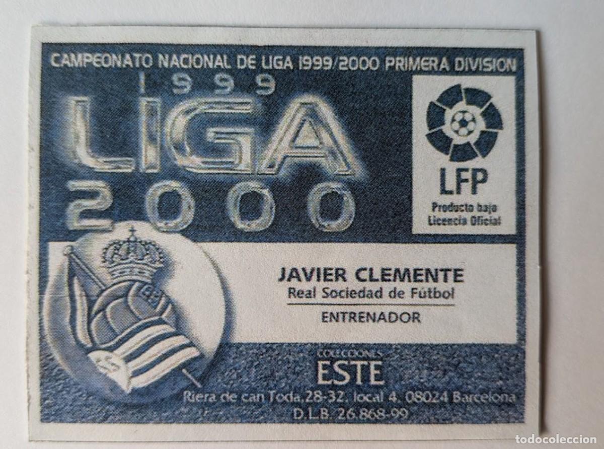 Cromos de f&uacute;tbol: Javier Clemente 1999-00 - Foto 2