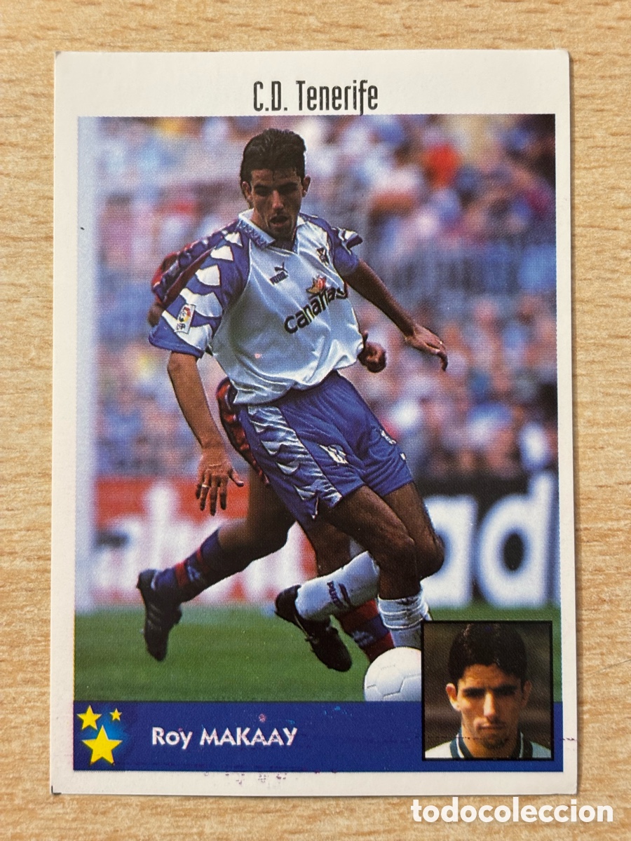 Cromos de F&uacute;tbol: # 105 Makaay Holanda CD Tenerife Mejores Equipos de Europa 97-98 Panini