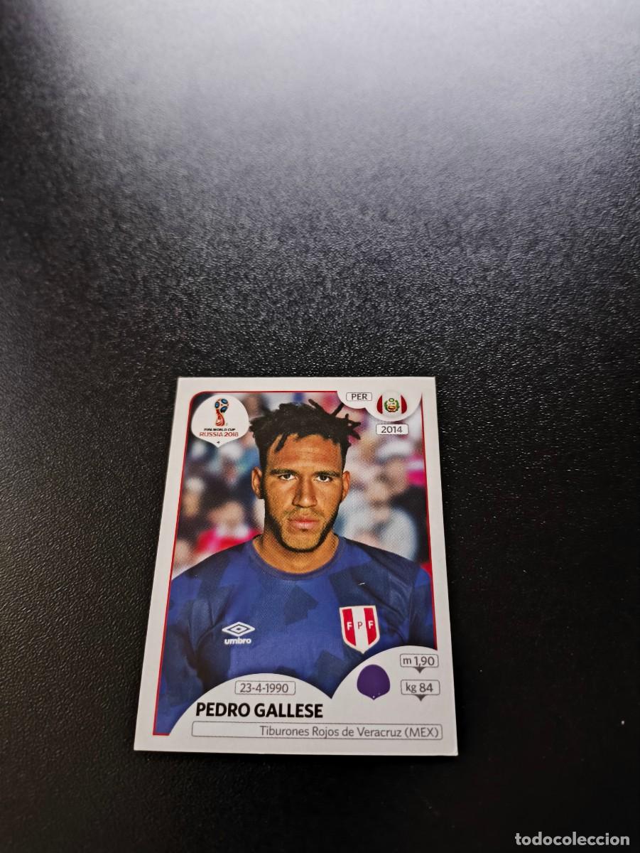Cromos de F&uacute;tbol: 234 Pedro Gallese PERU SIN PEGAR FIFA WORLD CUP MUNDIAL RUSIA 2018 NO LIGA ESTE