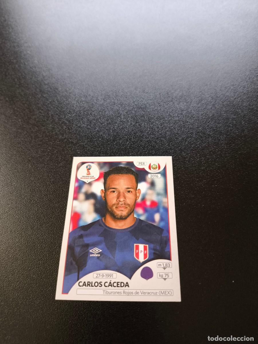 Cromos de F&uacute;tbol: 235 Carlos C&aacute;ceda PERU SIN PEGAR FIFA WORLD CUP MUNDIAL RUSIA 2018 NO LIGA ESTE