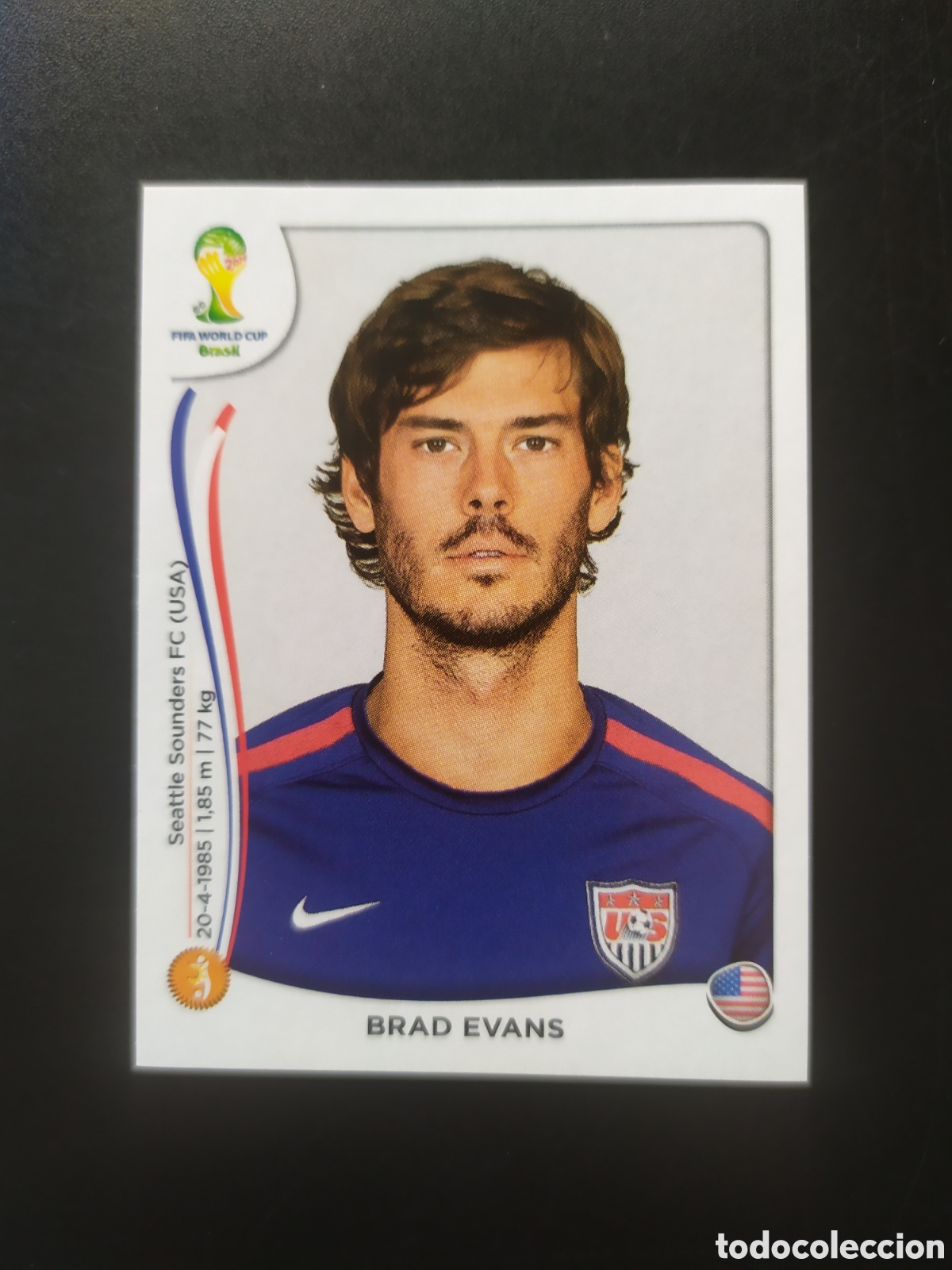 Cromos de F&uacute;tbol: Mundial FIFA Brasil 2014 panini Evans n&deg; 556 USA