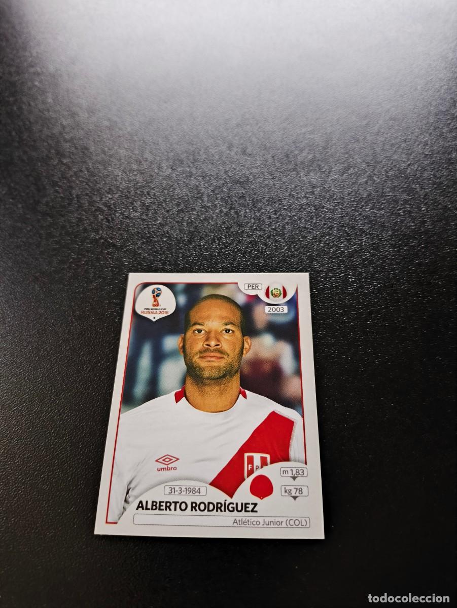 Cromos de F&uacute;tbol: 240 Alberto Rodr&iacute;guez PERU SIN PEGAR FIFA WORLD CUP MUNDIAL RUSIA 2018 NO LIGA ESTE