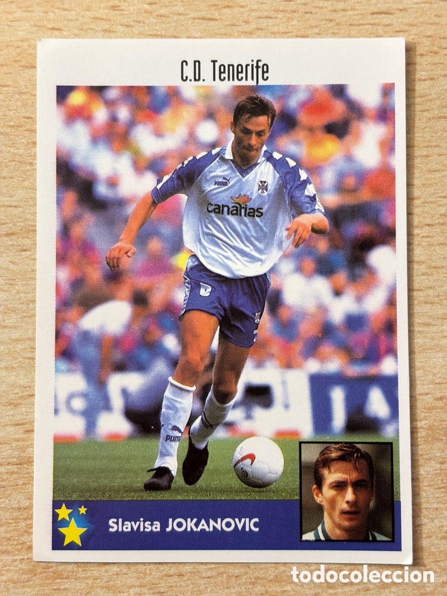 Cromos de F&uacute;tbol: # 103 Jokanovic Yugoslavia CD Tenerife Mejores Equipos de Europa 97-98 Panini