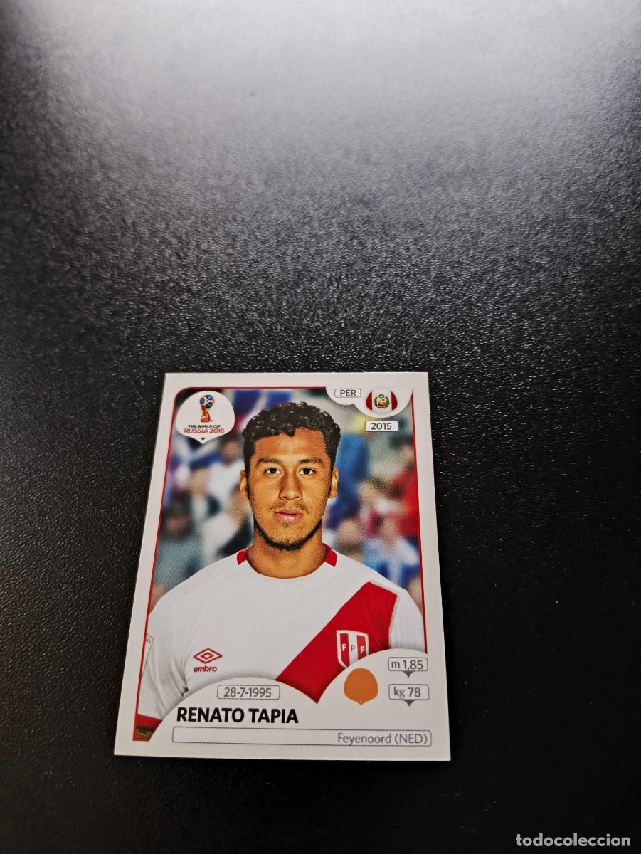 Cromos de F&uacute;tbol: 243 Renato Tapia PERU SIN PEGAR FIFA WORLD CUP MUNDIAL RUSIA 2018 NO LIGA ESTE