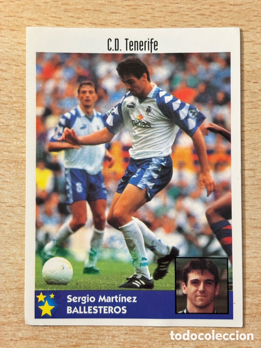 Cromos de F&uacute;tbol: # 100 Ballesteros CD Tenerife Mejores Equipos de Europa 97-98 Panini