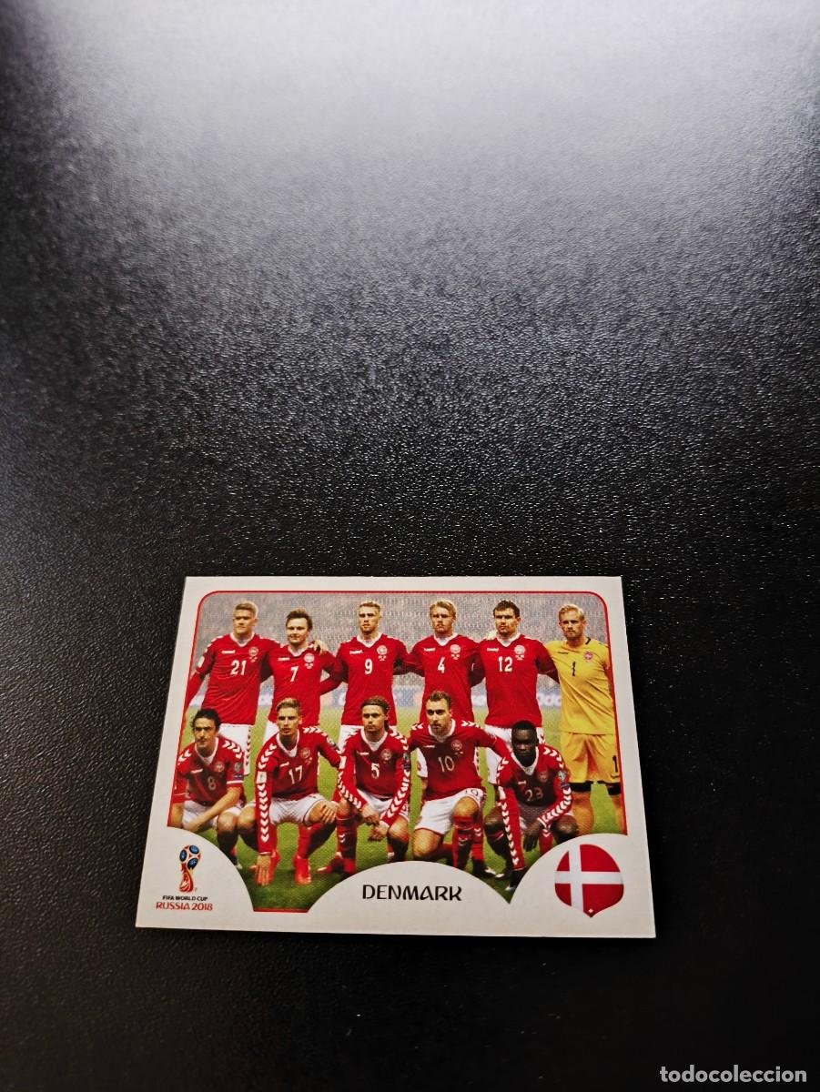 Cromos de F&uacute;tbol: 253 TEAM EQUIPO DINAMARCA SIN PEGAR FIFA WORLD CUP MUNDIAL RUSIA 2018 NO LIGA ESTE