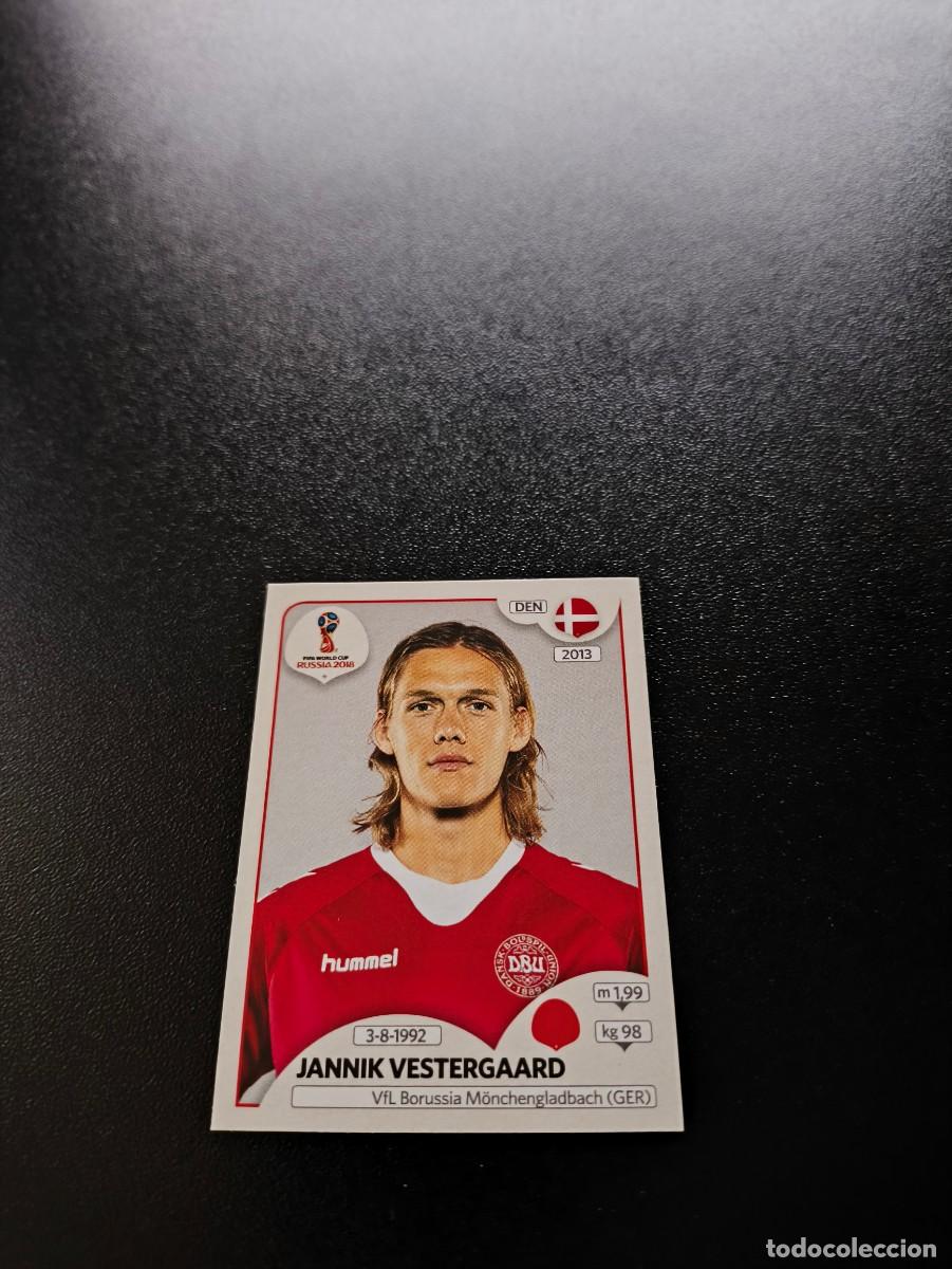Cromos de F&uacute;tbol: 255 Jannik Vestergaard DINAMARCA SIN PEGAR FIFA WORLD CUP MUNDIAL RUSIA 2018 NO LIGA ESTE
