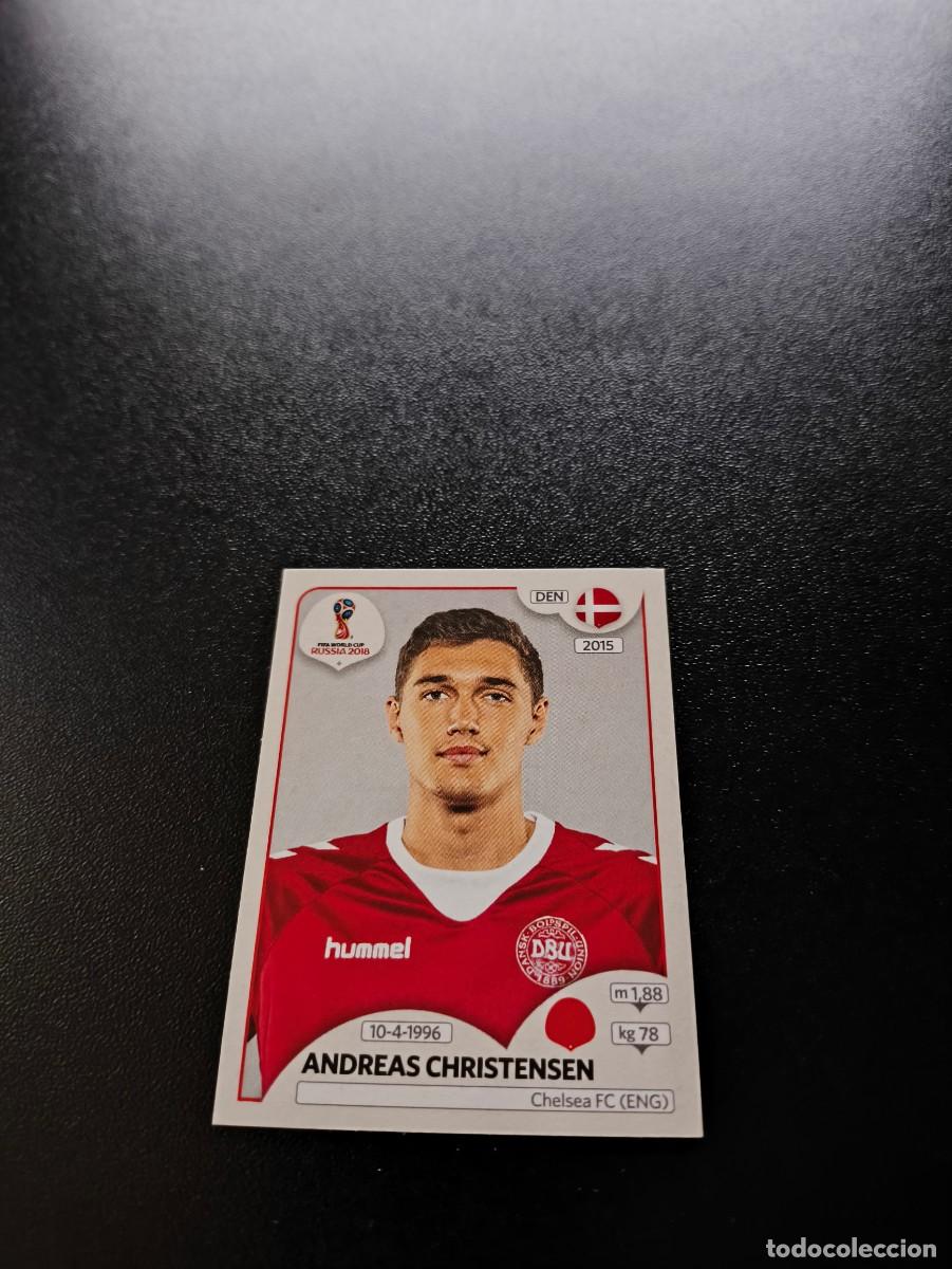 Cromos de F&uacute;tbol: 257 Andreas Christensen DINAMARCA SIN PEGAR FIFA WORLD CUP MUNDIAL RUSIA 2018 NO LIGA ESTE