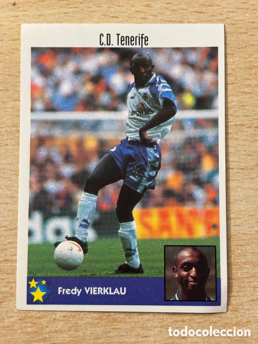 Cromos de F&uacute;tbol: # 98 Vierklau Holanda CD Tenerife Mejores Equipos de Europa 97-98 Panini