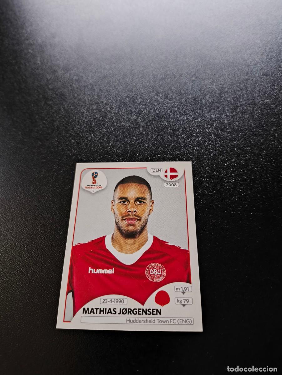 Cromos de F&uacute;tbol: 259 Mathias J&oslash;rgensen DINAMARCA SIN PEGAR FIFA WORLD CUP MUNDIAL RUSIA 2018 NO LIGA ESTE