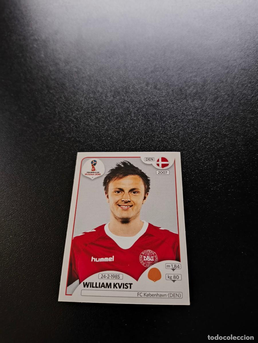 Cromos de F&uacute;tbol: 263 William Kvist DINAMARCA SIN PEGAR FIFA WORLD CUP MUNDIAL RUSIA 2018 NO LIGA ESTE