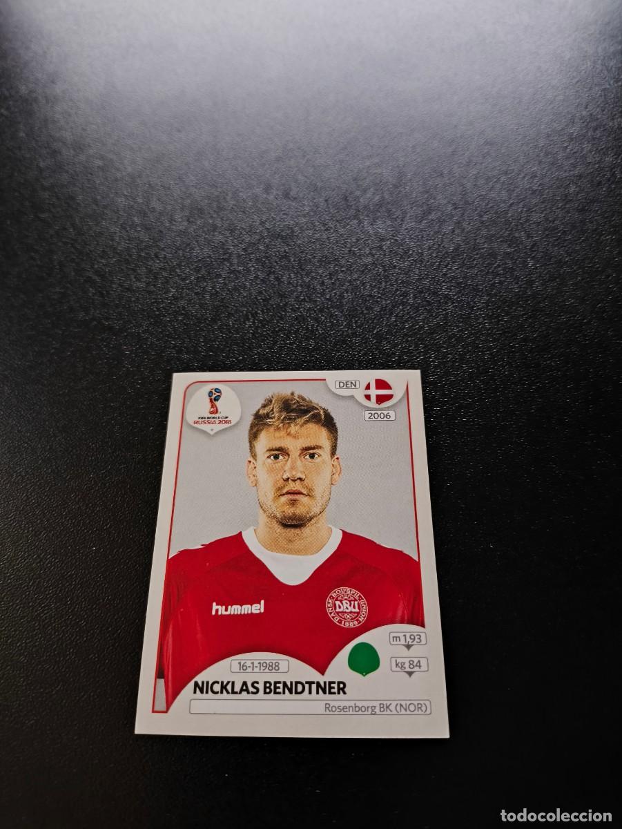 Cromos de F&uacute;tbol: 268 Nicklas Bendtner DINAMARCA SIN PEGAR FIFA WORLD CUP MUNDIAL RUSIA 2018 NO LIGA ESTE
