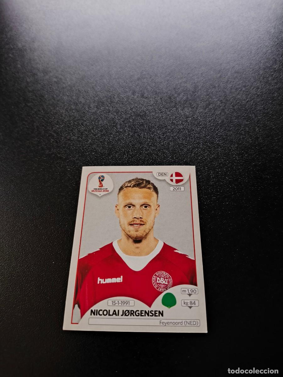 Cromos de F&uacute;tbol: 269 Nicolai J&oslash;rgensen DINAMARCA SIN PEGAR FIFA WORLD CUP MUNDIAL RUSIA 2018 NO LIGA ESTE
