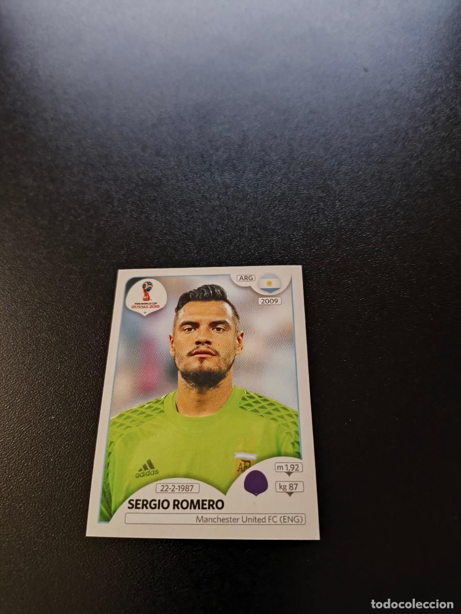 Cromos de F&uacute;tbol: 274 Sergio Romero ARGENTINA CON MESSI SIN PEGAR FIFA WORLD CUP MUNDIAL RUSIA 2018 NO LIGA ESTE