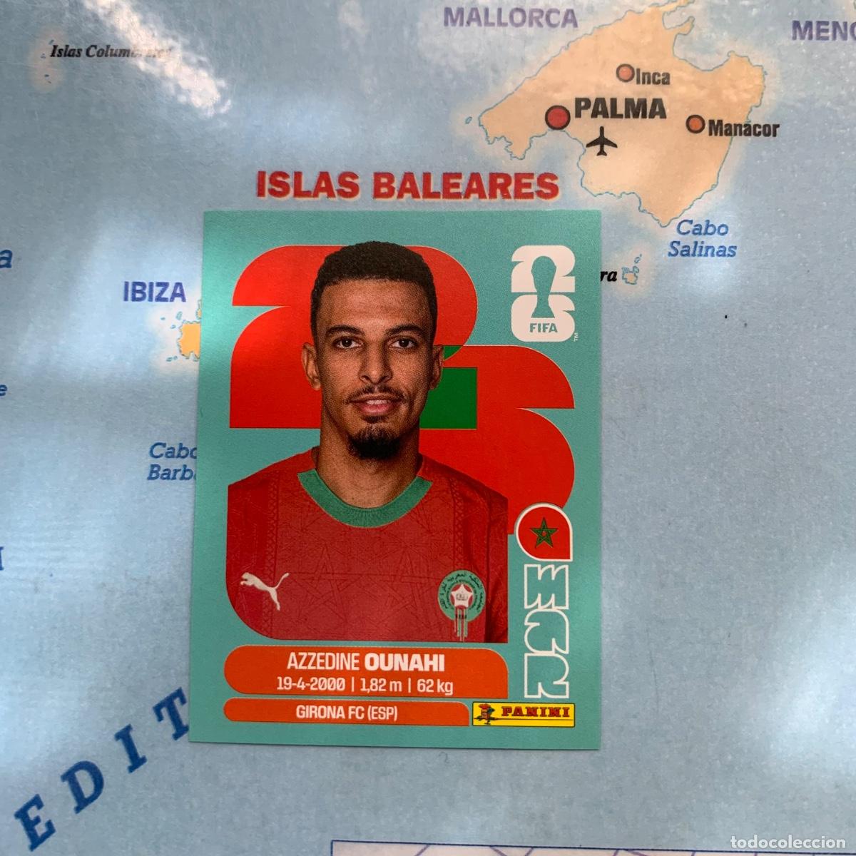 Cromos de F&uacute;tbol: Marruecos n&uacute;mero 11 cromo panini Mundial Fifa World Cup 2026