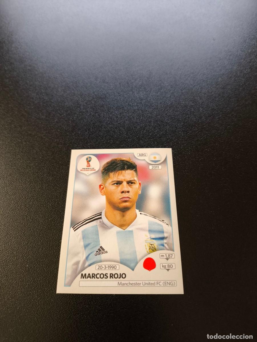 Cromos de F&uacute;tbol: 279 Marcos Rojo ARGENTINA SIN PEGAR FIFA WORLD CUP MUNDIAL RUSIA 2018 NO LIGA ESTE
