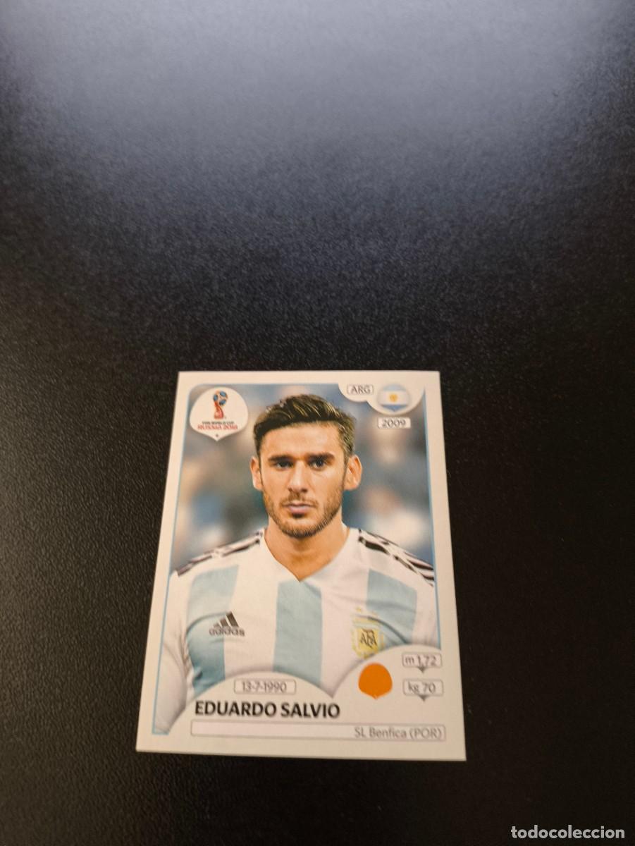Cromos de F&uacute;tbol: 286 Eduardo Salvio ARGENTINA SIN PEGAR FIFA WORLD CUP MUNDIAL RUSIA 2018 NO LIGA ESTE