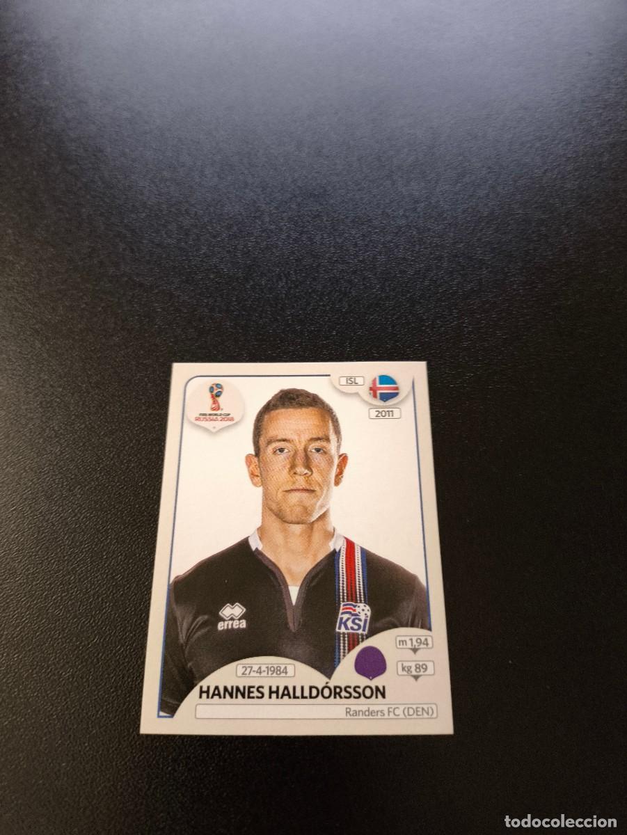 Cromos de F&uacute;tbol: 294 Hannes Halld&oacute;rsson ISLANDIA SIN PEGAR FIFA WORLD CUP MUNDIAL RUSIA 2018 NO LIGA ESTE