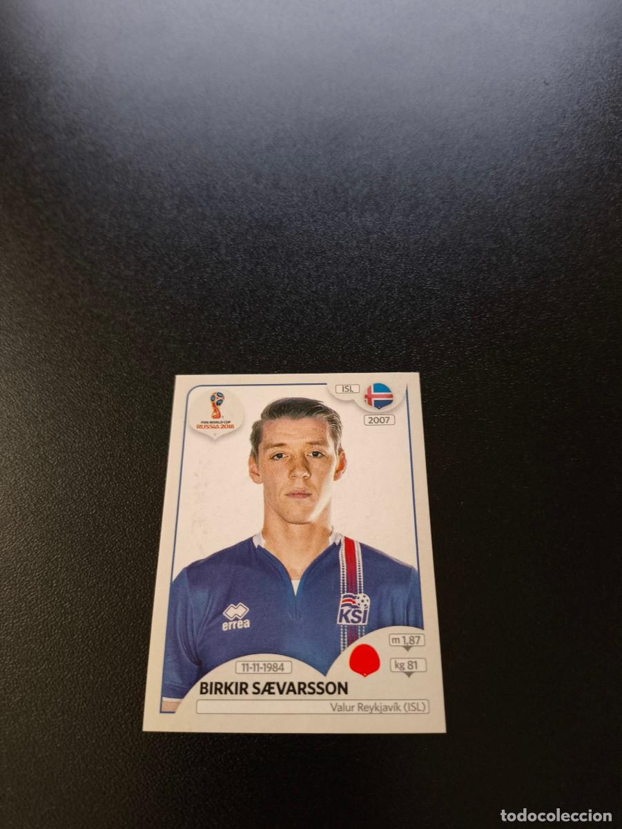 Cromos de F&uacute;tbol: 295 Birkir S&aelig;varsson ISLANDIA SIN PEGAR FIFA WORLD CUP MUNDIAL RUSIA 2018 NO LIGA ESTE