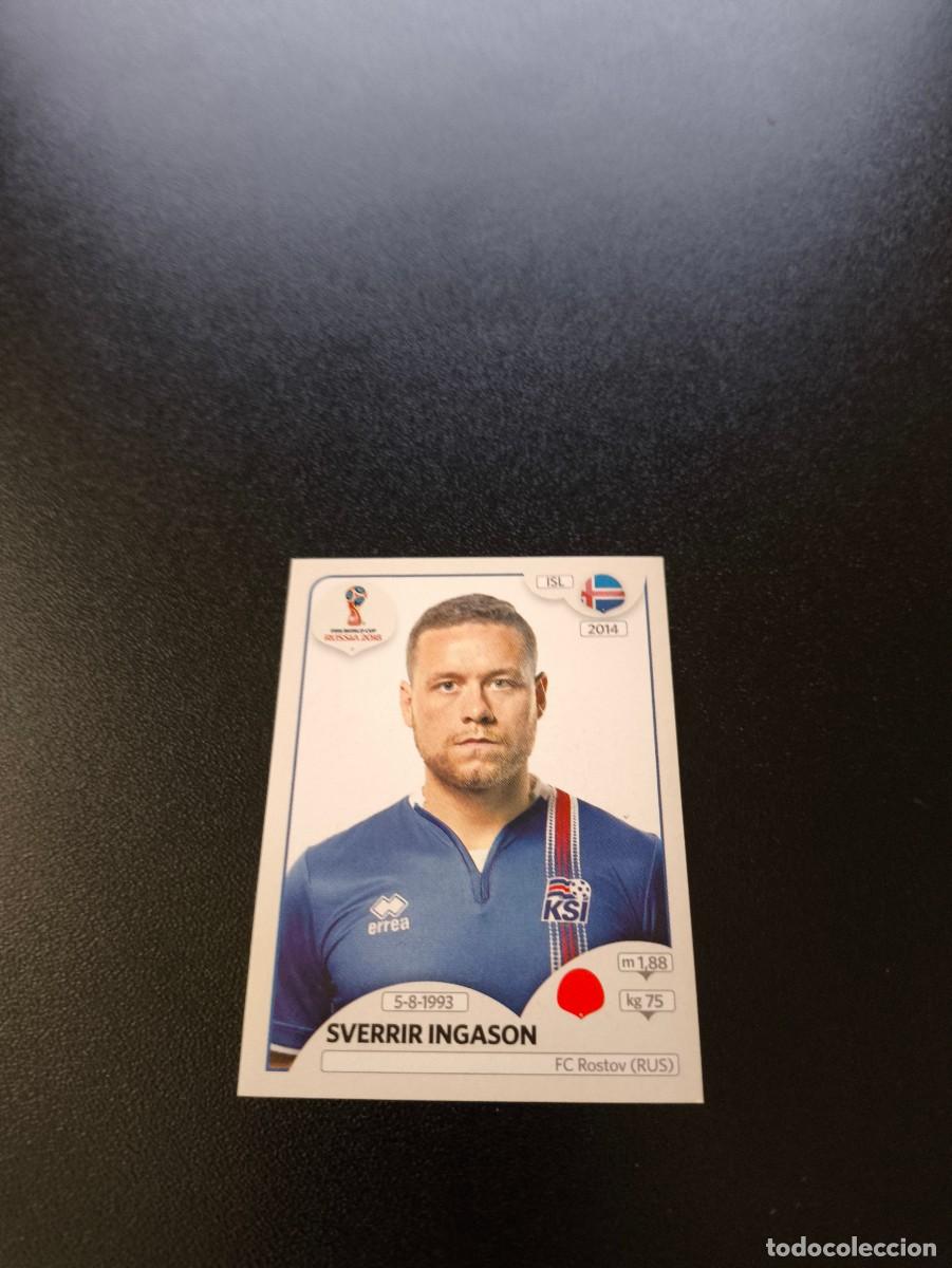 Cromos de F&uacute;tbol: 299 Sverrir Ingason ISLANDIA SIN PEGAR FIFA WORLD CUP MUNDIAL RUSIA 2018 NO LIGA ESTE