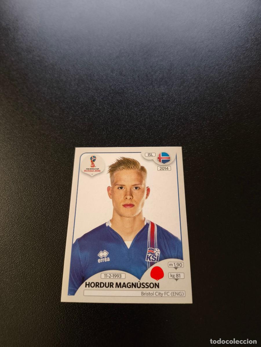 Cromos de F&uacute;tbol: 300 Hordur Magn&uacute;sson ISLANDIA SIN PEGAR FIFA WORLD CUP MUNDIAL RUSIA 2018 NO LIGA ESTE
