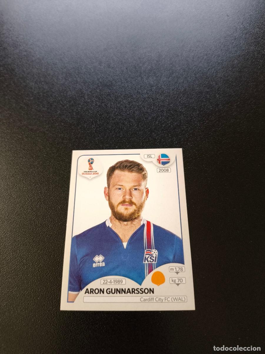 Cromos de F&uacute;tbol: 301 Aron Gunnarsson ISLANDIA SIN PEGAR FIFA WORLD CUP MUNDIAL RUSIA 2018 NO LIGA ESTE