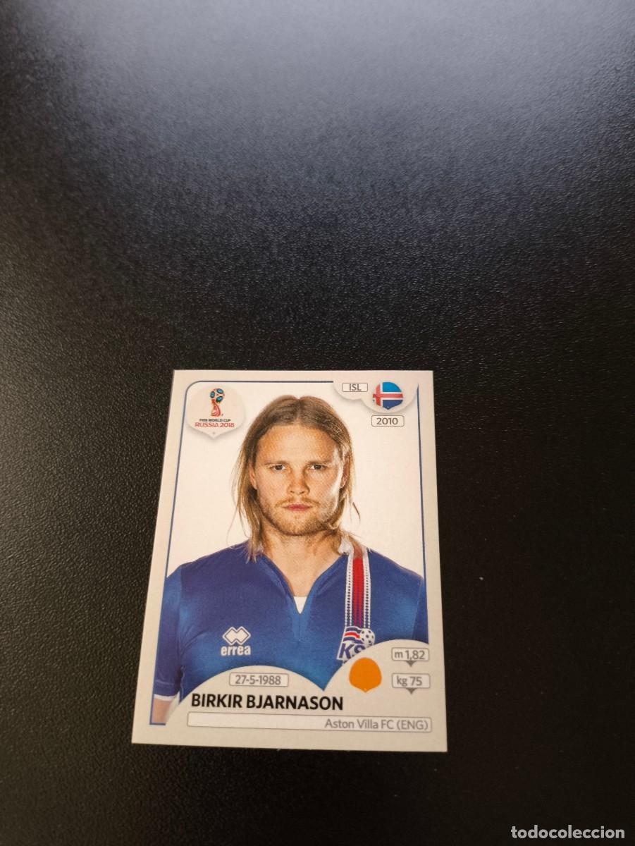 Cromos de F&uacute;tbol: 302 Birkir Bjarnason ISLANDIA SIN PEGAR FIFA WORLD CUP MUNDIAL RUSIA 2018 NO LIGA ESTE