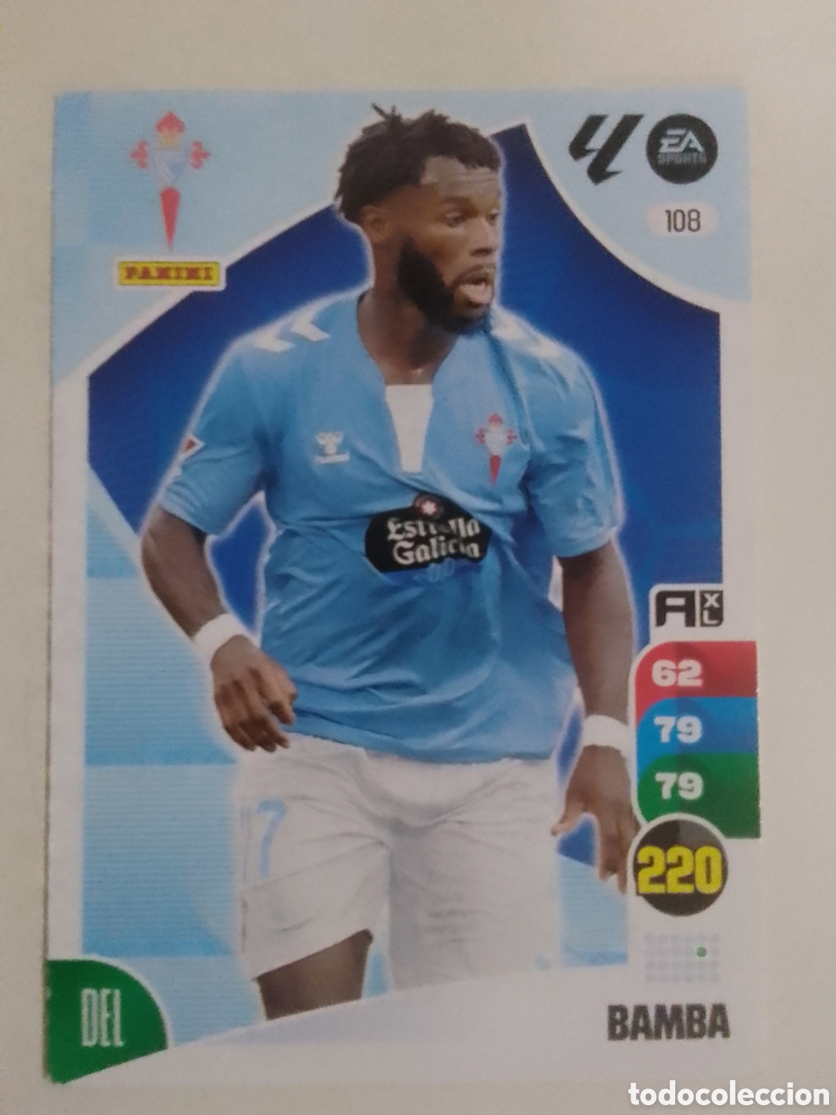 Cromos de F&uacute;tbol: Adrenalyn XL 2024-25 n&deg; 108 Bamba &bull; Celta.