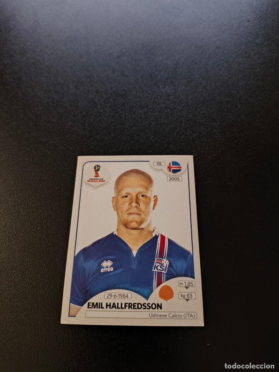 Cromos de F&uacute;tbol: 303 Emil Hallfredsson ISLANDIA SIN PEGAR FIFA WORLD CUP MUNDIAL RUSIA 2018 NO LIGA ESTE