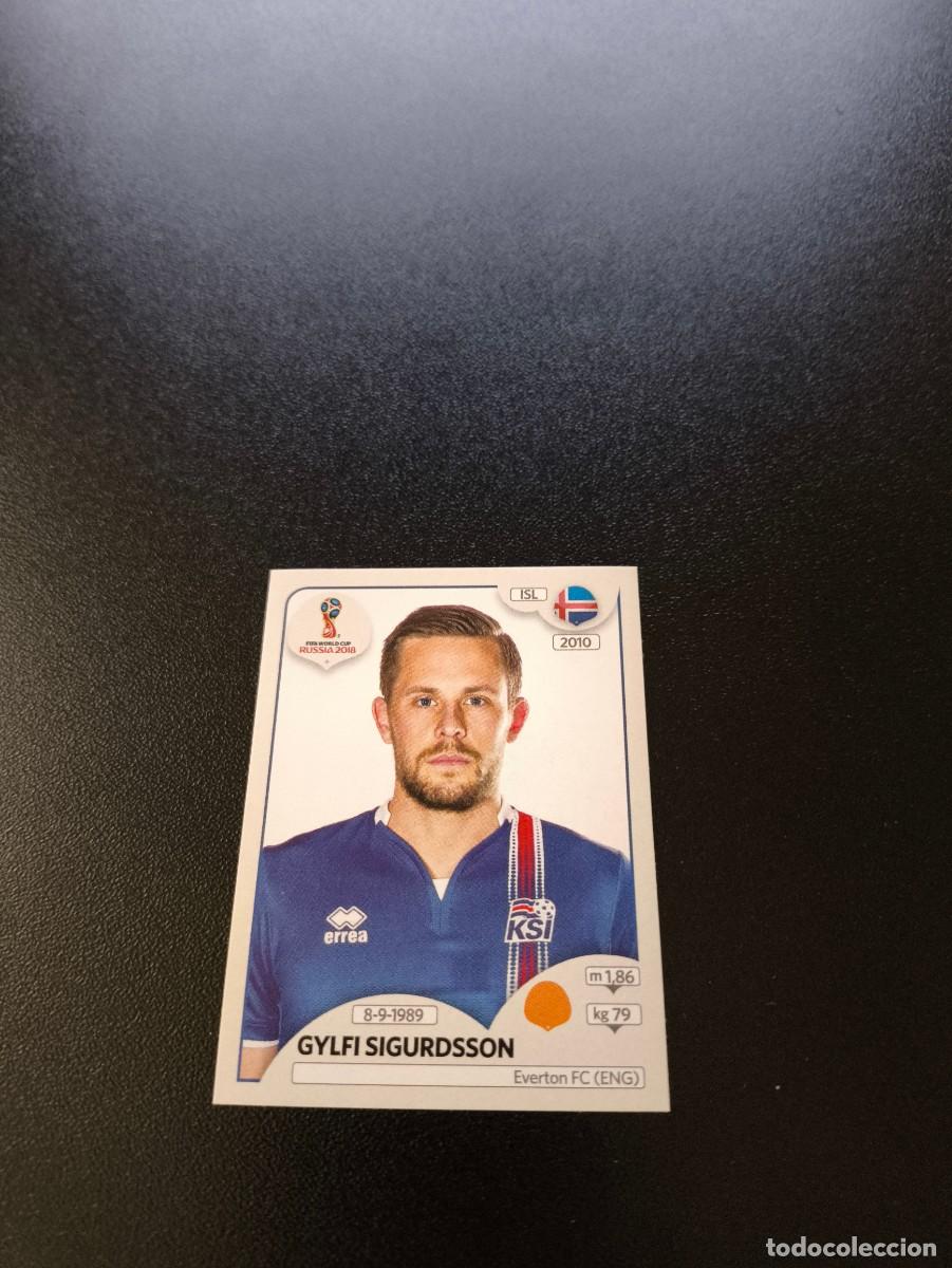 Cromos de F&uacute;tbol: 304 Gylfi Sigurdsson ISLANDIA SIN PEGAR FIFA WORLD CUP MUNDIAL RUSIA 2018 NO LIGA ESTE
