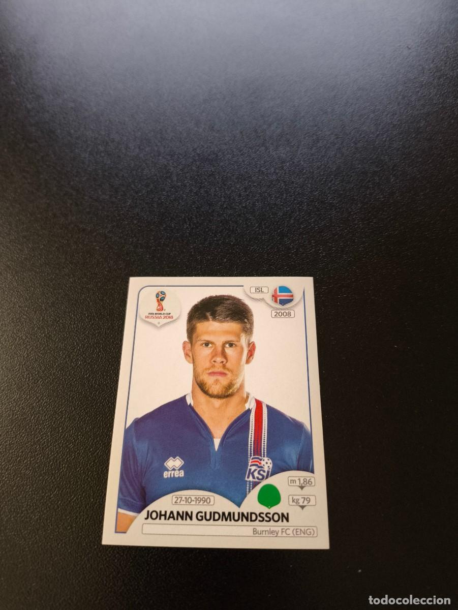 Cromos de F&uacute;tbol: 307 Johann Gudmundsson ISLANDIA SIN PEGAR FIFA WORLD CUP MUNDIAL RUSIA 2018 NO LIGA ESTE
