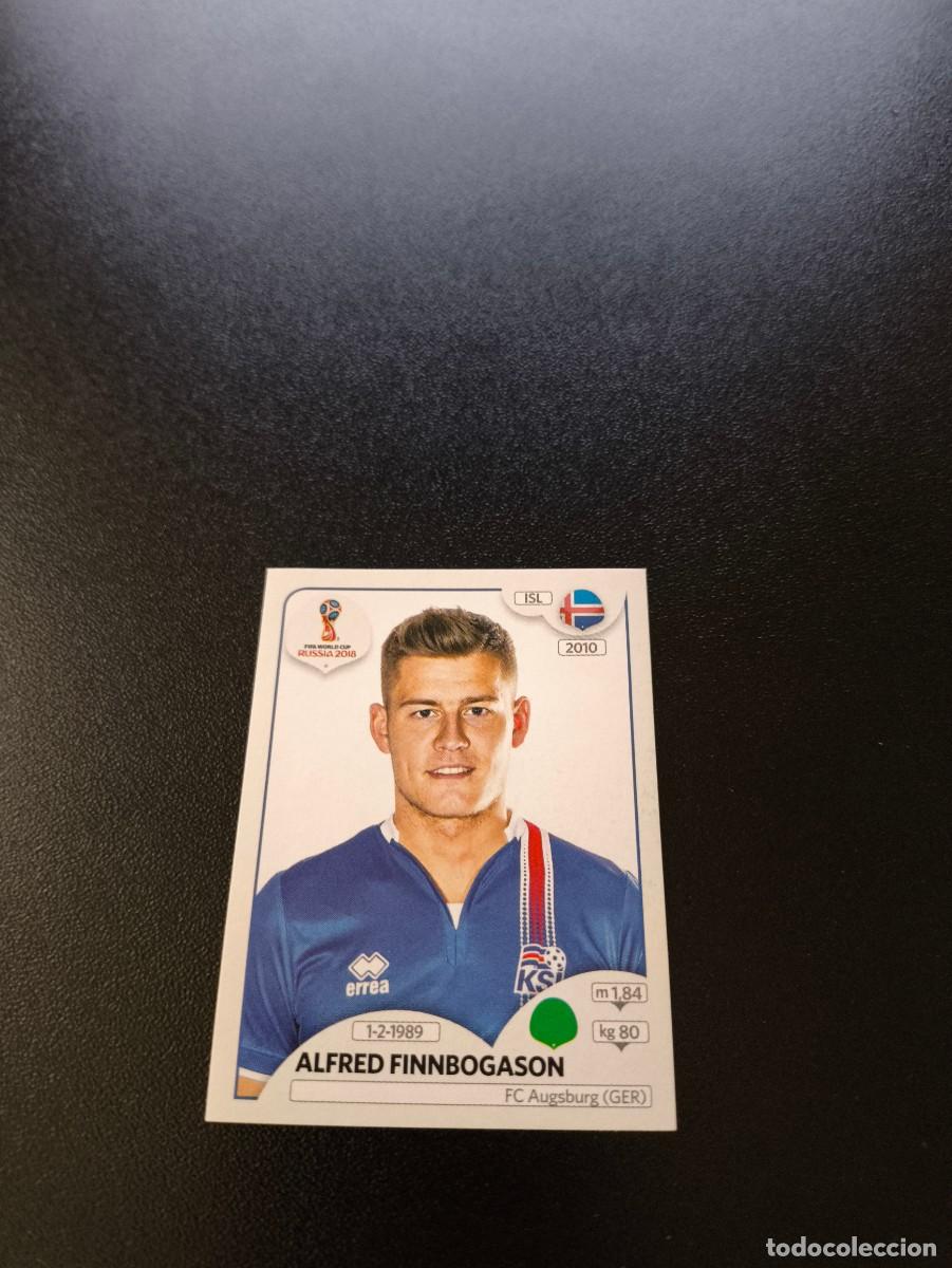 Cromos de F&uacute;tbol: 308 Alfred Finnbogason ISLANDIA SIN PEGAR FIFA WORLD CUP MUNDIAL RUSIA 2018 NO LIGA ESTE