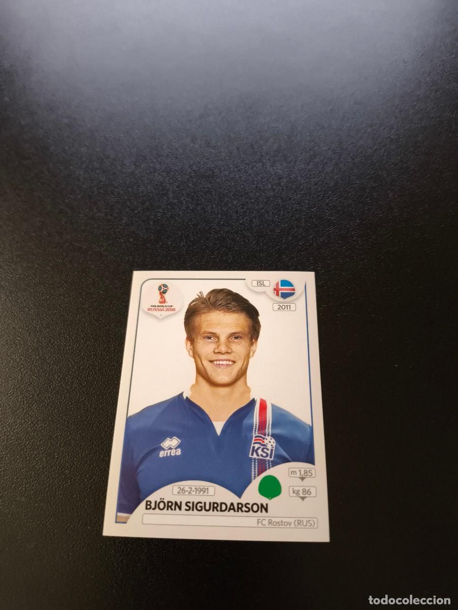 Cromos de F&uacute;tbol: 311 Bj&ouml;rn Sigurdarson ISLANDIA SIN PEGAR FIFA WORLD CUP MUNDIAL RUSIA 2018 NO LIGA ESTE