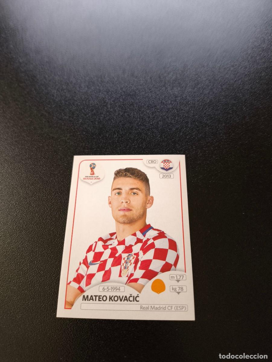Cromos de F&uacute;tbol: 327 Mateo Kovačić CROACIA SIN PEGAR FIFA WORLD CUP MUNDIAL RUSIA 2018 NO LIGA ESTE