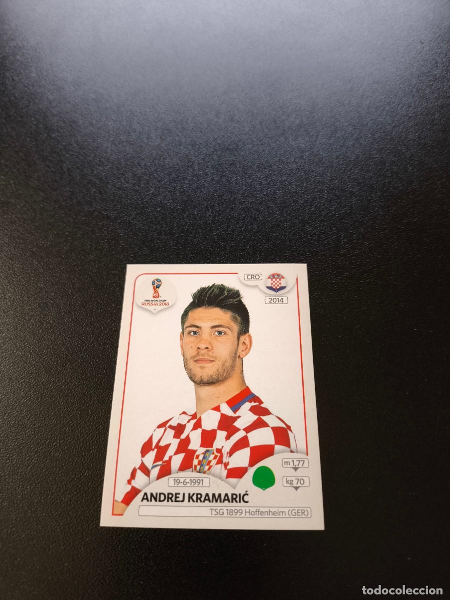 Cromos de F&uacute;tbol: 328 Andrej Kramarić CROACIA SIN PEGAR FIFA WORLD CUP MUNDIAL RUSIA 2018 NO LIGA ESTE