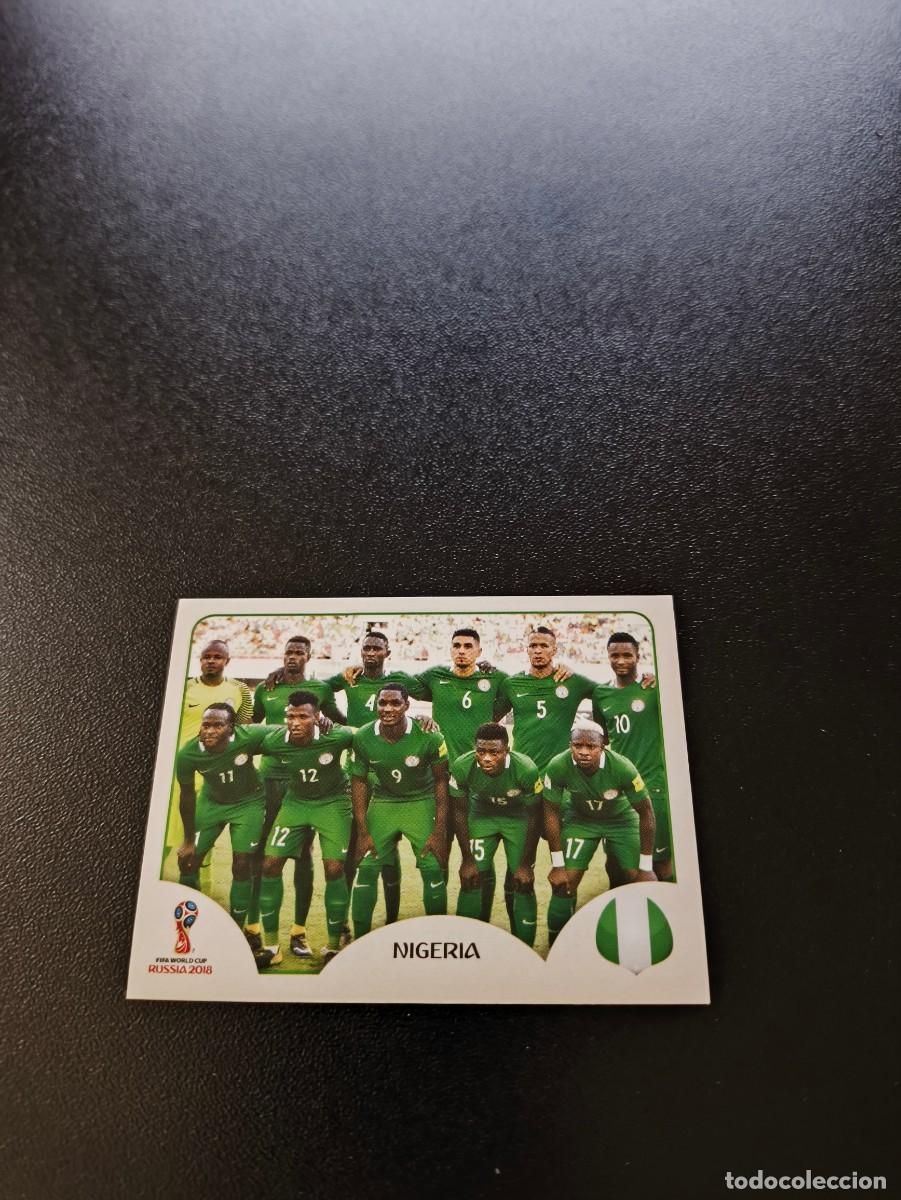 Cromos de F&uacute;tbol: 333 EQUIPO TEAM NIGERIA SIN PEGAR FIFA WORLD CUP MUNDIAL RUSIA 2018 NO LIGA ESTE