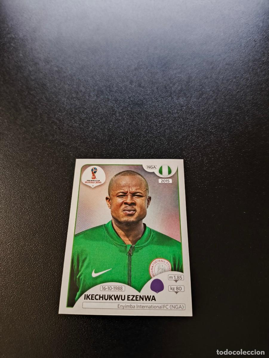 Cromos de F&uacute;tbol: 334 Ikechukwu Ezenwa NIGERIA SIN PEGAR FIFA WORLD CUP MUNDIAL RUSIA 2018 NO LIGA ESTE