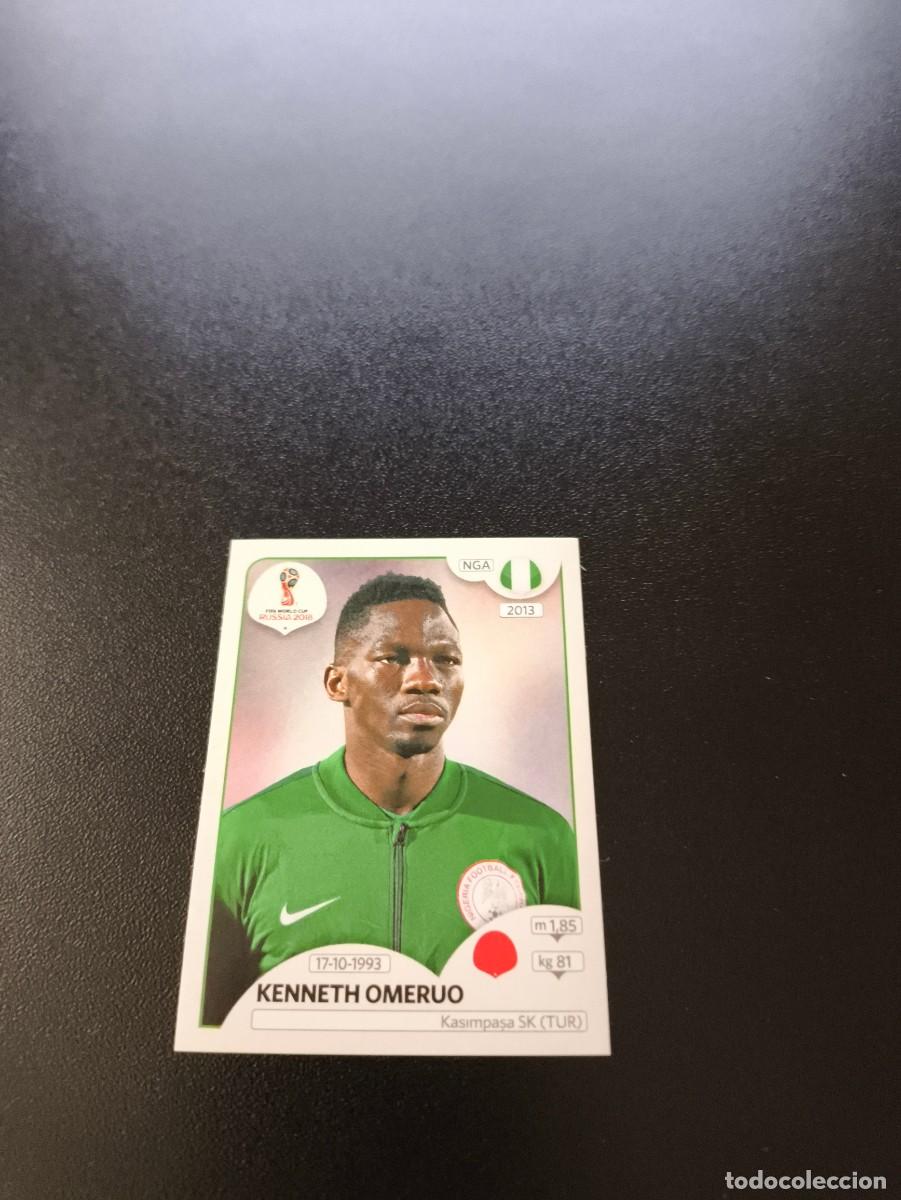 Cromos de F&uacute;tbol: 339 Kenneth Omeruo NIGERIA SIN PEGAR FIFA WORLD CUP MUNDIAL RUSIA 2018 NO LIGA ESTE