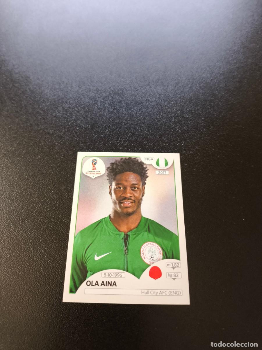 Cromos de F&uacute;tbol: 340 Ola Aina NIGERIA SIN PEGAR FIFA WORLD CUP MUNDIAL RUSIA 2018 NO LIGA ESTE