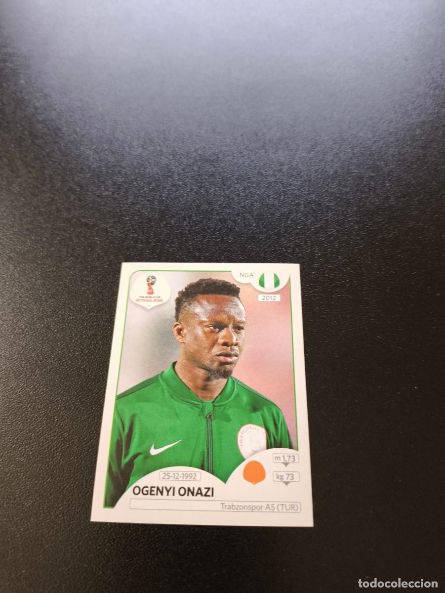 Cromos de F&uacute;tbol: 342 Ogenyi Onazi NIGERIA SIN PEGAR FIFA WORLD CUP MUNDIAL RUSIA 2018 NO LIGA ESTE