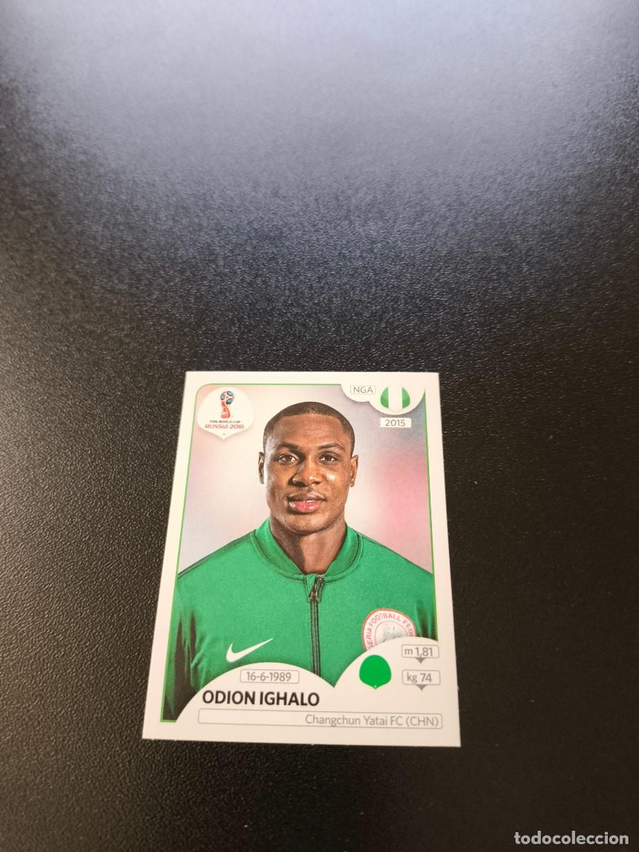 Cromos de F&uacute;tbol: 349 Odion Ighalo NIGERIA SIN PEGAR FIFA WORLD CUP MUNDIAL RUSIA 2018 NO LIGA ESTE