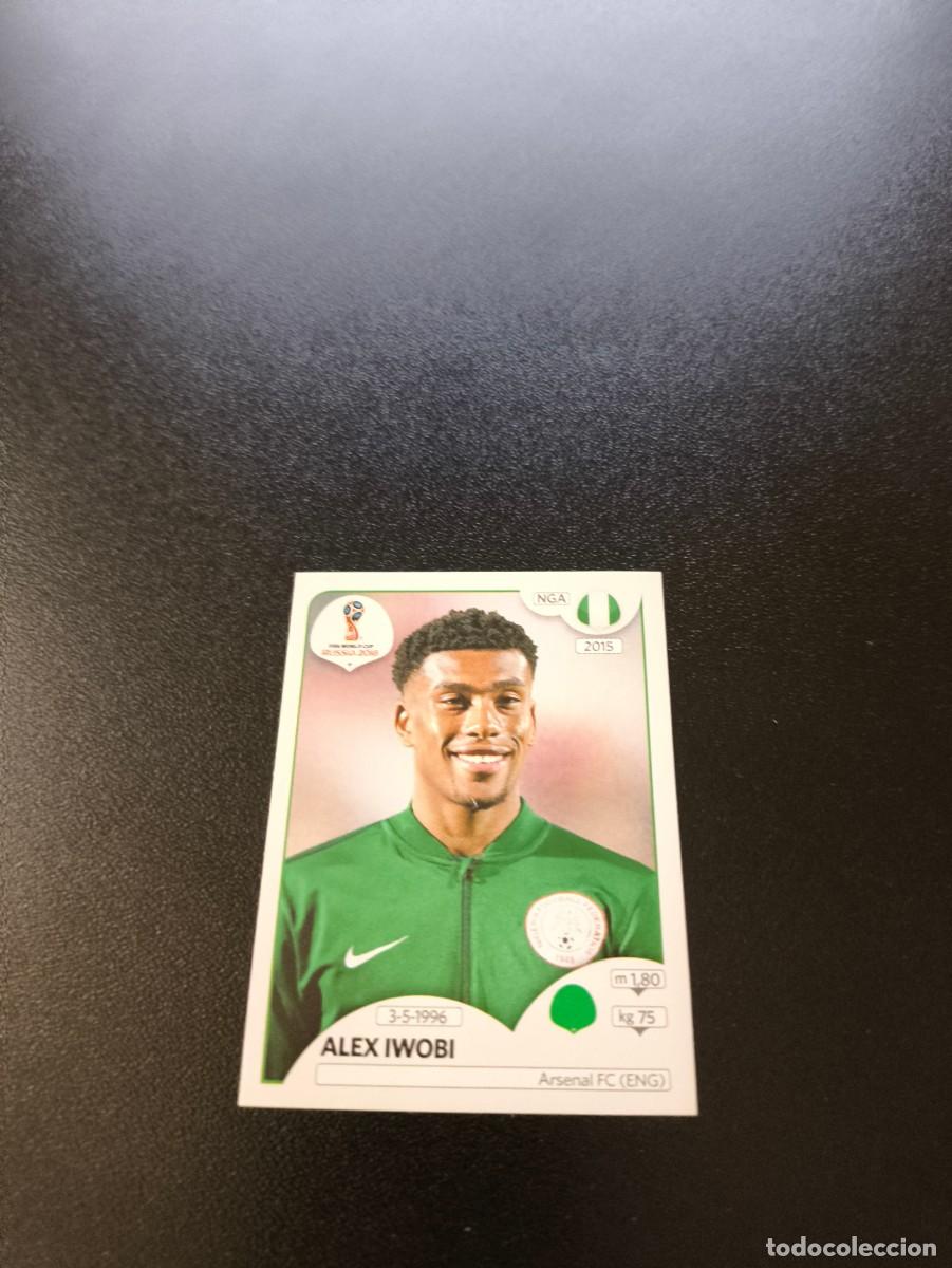 Cromos de F&uacute;tbol: 350 Alex Iwobi NIGERIA SIN PEGAR FIFA WORLD CUP MUNDIAL RUSIA 2018 NO LIGA ESTE